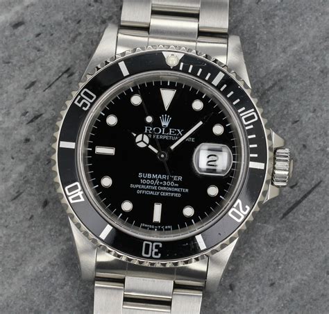 rolex 16610 t series|rolex submariner model 16610 price.